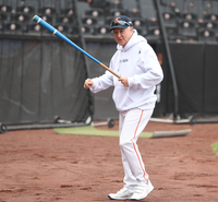 [포토] 김경문 감독, PO 1차전 앞두고