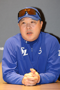 [포토] 답변하는 박진만 감독