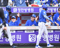 [포토] 박진만 감독 ‘좋았어’