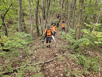 [강원소방]철원, 금학산 무릎부상 50대 여성 구조
