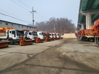 용인시, 겨울철 대설 대비 선제적 제설 대책 가동