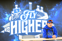 [포토]삼성 박진만 감독, ‘플라이 하이어’