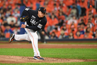 [포토]한화 류현진, 승리를 향해!