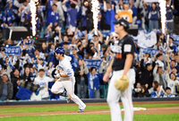 [포토]한화 김서현 상대로 동점 홈런 넘긴 삼성 김영웅