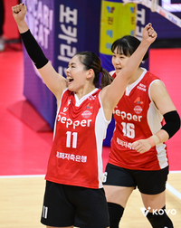 외국인 거포 없는데 우승 후보 도로공사를 이겼다…중심에는 ‘히트 예감’ 시마무라, 기대했던 그대로의 활약