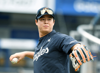 [포토]4차전 준비하는 한화 노시환