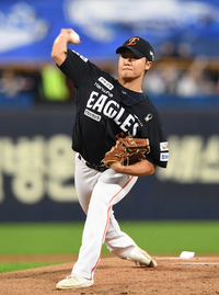 [포토]한화 정우주, 힘차게!