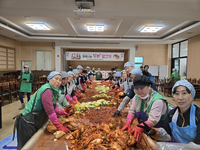 평창군 봉평면 새마을남녀협의회, 행복나눔 김장 담그기 행사