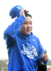 [포토]운명의 5차전 앞둔 삼성 박진만 감독