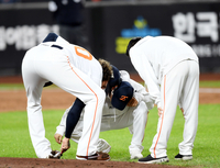 [포토] 폰세 ‘발이 무거워’