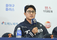 ‘생애 첫 결승이 무려 한국시리즈’…“기대하고 설렌다” 채은성의 ‘각오’ [KS미디어데이]