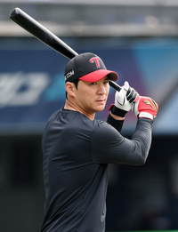 [포토]LG 오지환, 한 번 더 우승을!