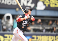 [포토] 하주석 ‘안타야’