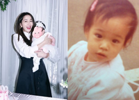 ‘이병헌♥’ 이민정, 어릴 때부터 완성형 미모…딸과 붕어빵 미모 인증 [★SNS]