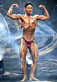 ‘2025 ICN 월드컵’ 석형철, 보디빌딩 유니버시티 1위! [포토]