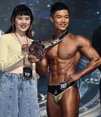 ‘2025 ICN 월드컵’ 그랑프리 대만 탕젠슈, 아내에게 영광을! [포토]