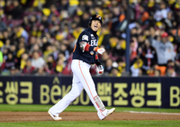 [포토]적시타에 기뻐하는 한화 하주석