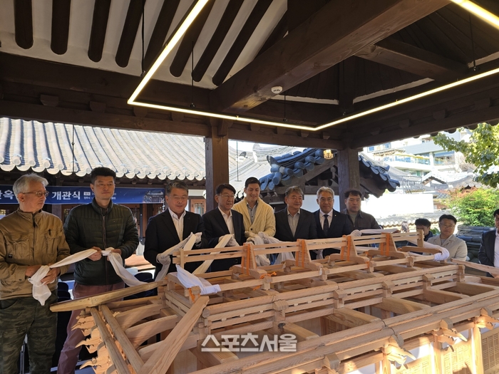 전주시, 한옥산업관 개관식 가져...옛 공예공방촌 1단지 리모델링해 재탄생