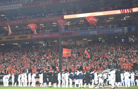 [포토] 한화, KS 3차전 잡았다