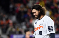 [포토]역전 허용한 한화 폰세