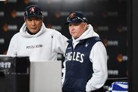 [포토] 김경문 감독 ‘오늘은 이겨야 해’