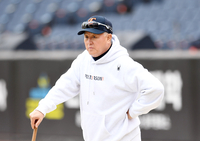 [포토]한화 김경문 감독, 오늘도 승리를!