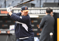 [포토]한화 노시환, 힘차게!