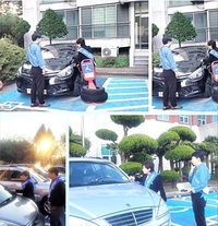 [포토] 해남군, 장애인전용주차구역  ‘지도-단속’ 실시