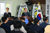 이병선 속초시장, 한국자유총연맹 자유수호 희생자 합동위령제 참석