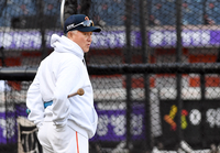 [포토]위기에 몰린 한화 김경문 감독