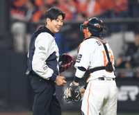 [포토] 정민철 ‘승리를 부탁해’