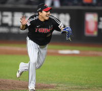 [포토] 유영찬 ‘우승이 보인다’