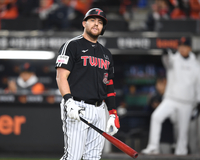 [포토] 삼진 오스틴 ‘만루기회를 못살리고’