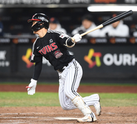 [포토] 구본혁 ‘잘 맞았어’