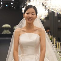 이시아, 순백의 웨딩드레스 자태 공개