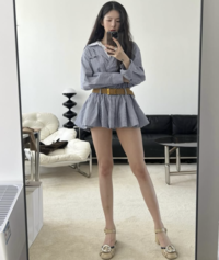 장재인, 초미니 원피스에 시선 강탈 각선미 [★SNS]