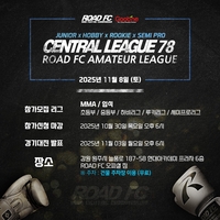 로드FC 센트럴리그, 역대 최다 166경기 개최…아마추어 300명 출전