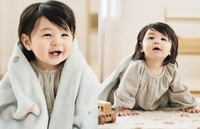 심형탁 주니어 하루, 엄마 사야와 광고 모델 데뷔!