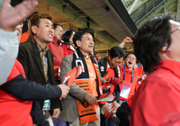 김진태 지사 “스포츠의 힘 느껴... 강원FC 응원과 예산지원 더 확대할 계획”