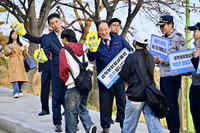 이병선 속초시장, 설악고등학교서 디지털 성범죄 예방 캠페인 동참