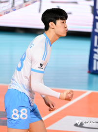 16득점에 공격 성공률 65.22% ‘수훈선수’ 된 임재영이 기자회견장에서 꺼낸 이름, 1998년생 동갑내기 박지훈[현장인터뷰]