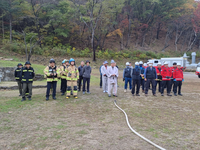 속초시, 2025년 하반기 국가유산 화재대응훈련 실시