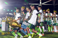 [포토]함께 춤추는 전북 이승우-송범근-송민규-전진우