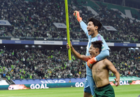 [포토]전북 이승우, 세리머니를 화끈하게!