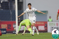 ‘예비역’ 박상혁 결승골 작렬 강원, 김천 잡고 서울과 승점 동률…5위 도약 불씨 살렸다