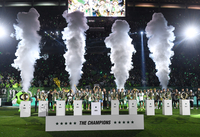 [포토]우승 트로피 10개 수집한 전북 현대