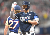 [포토] 조형우, 2회 득점기회 만드는 안타