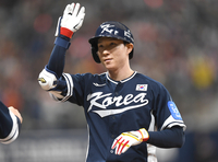 [포토] 박성한, 2한 깔끔한 안타