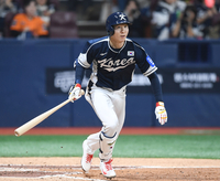 [포토] 박성한 ‘안 잡혔지?’