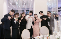 이준호·임윤아→안세하...‘킹더랜드’ 우정, 김가은 결혼식서 빛났다